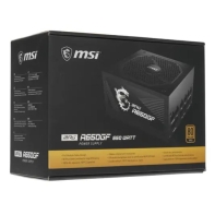 купить Блок питания MSI MPG A650GF,  650W, Active PFC, 80+ GOLD, Full Modular, MPG A650BN в Алматы фото 3