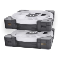 купить Кулер для компьютерного корпуса Thermaltake SWAFAN EX14 RGB PC Cooling Fan (3-Fan Pack) в Алматы фото 2