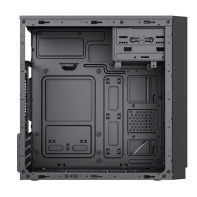 купить Корпус Wintek K6513 1*5,25 1*3,5 2*2,5 4слота VGA300мм CPU150мм Сталь0,45мм (Передняя панель: 2xUSB2.0 / наушники + микрофон (HD)) в Алматы фото 4