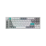 Купить Клавиатура механическая Lemokey  X1 87Key, Keychron Red, USB-A, QMK/VIA, EN/KZ/RU, Red led, черный Алматы