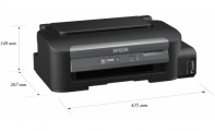 купить Принтер струйный Epson M100 C11CC84311, A4, 1440x720, 34стр/мин, USB 2.0, Цветность печати Черно-белая в Алматы фото 2