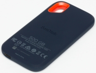 купить Внешний SSD SanDisk  500Gb SDSSDE60-500G-R25 USB3.1 Цвет: Черный в Алматы фото 2