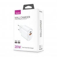 купить Зарядное устройство сетевое OLMIO USB+Type-C, QC3.0+Smart IC, 20W в Алматы фото 2