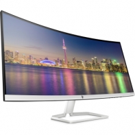 купить Монитор HP Europe/34f/34 **/IPS/3440x1440 Pix/3*USB 3.0 (1 восходящий,2 нисходящих)/5 мс/300 ANSI люм/1000:1 в Алматы фото 2