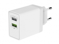 купить Сетевое зарядное устройство OLMIO 2USB, QC3.0+Smart IC, 30W в Алматы фото 2