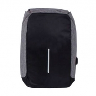 Купить Рюкзак Continent BP-500 Black/Grey, рюкзак для 15,6*, чёрно-серый (анти-вор Bobby style) Алматы