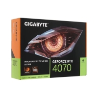 купить Видеокарта 12Gb PCI-E GDDR6 GIGABYTE GV-N4070WF2OCV2-12GD, 3xDP+1xHDMI, PCIe4.0, GeForce RTX 4070 в Алматы фото 5