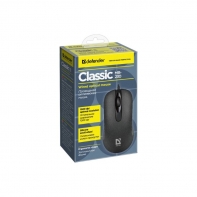 купить Мышь проводная Defender Classic MB-230 (Черный), USB 4кн, 1кл-кн, 1000-1200 dpi в Алматы фото 3