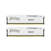Купить Оперативная память  32GB Kit (2x16) DDR5 6000MHz Kingston FURY Beast White EXPO C30 KF560C30BWEK2-32 Алматы