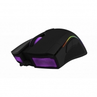 купить Компьютерная мышь, Delux, GTM-626OUB, Игровая, Оптическая, 1000-10000dpi, Позолоченный кабель в тканевой оплётке, 8 функциональных клавиш, Частота сканирования до 1000Hz, Подсветка, Длина кабеля 1,6 метра, Размер: 160*65*220 мм, Чёрный в Алматы фото 3