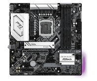 купить Материнская плата ASRock H570M PRO4 LGA1200 4xDDR4 4xSATA RAID UM.2 M.2 D-Sub HDMI DP mATX в Алматы фото 2