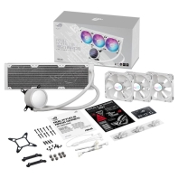 купить СЖО ASUS ROG RYUO III 360 ARGB WHT, AIO, 3x120mm fan, ARGB, Intel: LGA 1700, 1200, 115x, AMD: AM5, AM4, BOX в Алматы фото 3