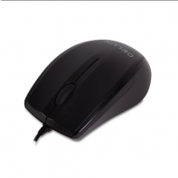 купить Компьютерная мышь, Delux, DLM-321OUB, Оптическая, USB, 1000 dpi, Длина провода 1,6м, Чёрный в Алматы фото 2