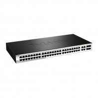 купить Коммутатор, D-Link, DES-1210-52/С1А, 19-дюймовый стоечный, 48 портов 10/100М RJ45 2 порта 10/100/1000М RJ45 2 порта SFP, Управляемый, Корпус металл, 1U в Алматы фото 2