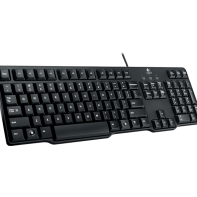 купить Клавиатура Logitech K100 (PS/2) в Алматы фото 1