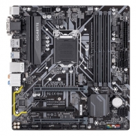 купить Материнская плата  GIGABYTE B365M D3H  LGA1151  B365 2xPCI-E Dsub+DVI+HDMI+DP GbLAN SATA MicroATX 4DDR4 в Алматы фото 2