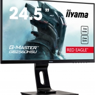 купить Монитор LCD 24.5** 16:9 1920х1080(FHD) TN, nonGLARE, 400cd/m2, H170&deg;/V160&deg;, 1000:1, 80M:1, 16.7M, 1ms, HDMI, DP, USB-Hub, Height adj, Pivot, Tilt, Speakers, Swivel, 3Y, Black в Алматы фото 1