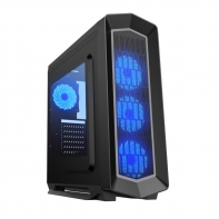 купить Корпус ПК без БП GameMax Asgard  ECO (G516)-Blue <ATX, 4x120mm, USB2.0x2, USB3.0x1, HD Audio, 2x3.5**, 2x2.5**, 7xPCI, 400x185x470mm> в Алматы фото 1