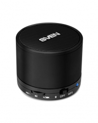 купить Колонки SVEN PS-45BL, black (3W, Bluetooth, microSD, FM, 300mA*h) в Алматы фото 1