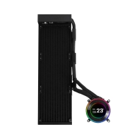Купить Водяное охлаждение для CPU Lian Li Hydroshift l LCD-C 360N Black G89.GHS2LCD36B.00 Алматы