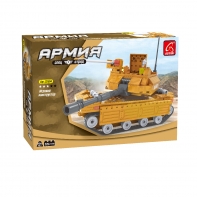 Купить Игровой конструктор, Ausini, 22504, Армия, Средний танк ASN, 229 деталей, Цветная коробка Алматы