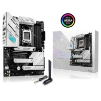 купить Материнская плата ASUS ROG STRIX B650-A GAMING WIFI AM5 4xDDR5 4xSATA3 Raid 3xM.2 HDMI DP ATX в Алматы фото 2