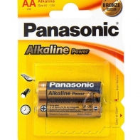 Купить Батарейка щелочная PANASONIC Alkaline Power АА/2B /  Алматы