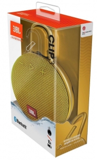 купить Портативная акустическая система  JBL CLIP 3, желтый в Алматы фото 3