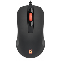 купить Мышь проводная Defender Ultra Classic MB-280 7цветов,3кнопки,1000dpi,черный, НОВИНКА! в Алматы фото 1