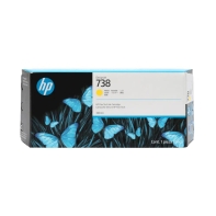 купить Картридж HP Europe 738 300-ml Yellow DesignJet Ink Cartridge (676M8A) в Алматы фото 1