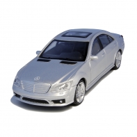 купить Металлическая машинка, RASTAR, 37100S, 1:43, Mercedes-Benz S 63 AMG, 11,5 см , Серебристая в Алматы фото 1