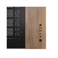 купить Корпус CORSAIR 2500X Micro ATX Dual Chamber PC Case - Black/Walnut Wood в Алматы фото 2