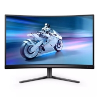 купить Монитор 27" PHILIPS 27M2C5500W (00/01) VA 2560x1440 240Hz Curved 1мс 400кд 3000:1 2xHDMI 2xDP Черный в Алматы фото 1