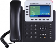 купить Grandstream GXP2140, PoE 4-line Enterprise HD IP Phone, 480x272 TFT color LCD в Алматы фото 1