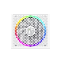 купить БП ATX 1050W GameMax RGB PRO 1050G WH, Gold, 24 8/20 4 8/24 4 8/24 8 8,14cm, 4x6 2p 2х16p PCI-E в Алматы фото 3