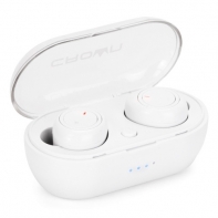купить Полностью беспроводные наушники CROWN CMTWS-5001 white в Алматы фото 2