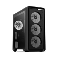 купить Компьютерный корпус Zalman M3 Plus, MiniT, 2*USB2.0,1*USB3.0, 1*120,1*120LED mm, without PSU, black в Алматы фото 1