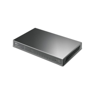 купить Коммутатор PoE+ Smart GbE  8-портовый Tp-Link TL-SG2210P <JetStream™ 8 портов GbE 802.3af/at (max 30W на порт),  2 гигабитных SFP-слота, коммутационная матрица 20 Гбит/с, бюджет мощности PoE 61W, интеграция с Omada SDN> в Алматы фото 2