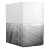 Купить Сетевое хранилище Western Digital My Home Duo 12Tb 2xUSB3.0, GLAN, 2BAY, WDBMUT0120JWT-EESN, Retail. Алматы