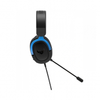 купить Игровая гарнитура ASUS TUF Gaming H3 черно-синяя, звучание в формате 7.1, глубокий бас, эргономичные амбушюры в Алматы фото 2