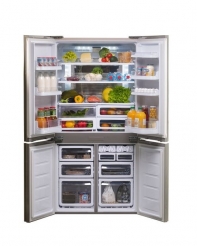 купить Холодильник Sharp SJEX98FSL Side by side, inox /  в Алматы фото 3