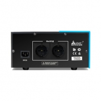 купить Стабилизатор (AVR), SVC, AVR-1000-F, Мощность 1000ВА/1000Вт, LED-дисплей, Диапазон работы AVR: 140-280В, 2 вых., 1.2 м., Чёрно-синий в Алматы фото 3