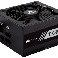 купить Блок питания ATX  850W Corsair TX850, 80 PLUS Gold, Active PFC, вентилятор 14 см, CP-9020130-EU в Алматы фото 1