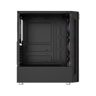 купить Корпус Wintek Mistral D532-B TG 2xUSB3.0,1xUSB 2.0,2*3,5 1*2,5 4слотов VGA320мм CPU159мм Сталь 0,50мм, 3Fan ARGB microATX Черный (Wintek Mistral D532-B TG) в Алматы фото 2