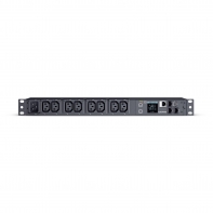 купить Блок распределения питания CyberPower PDU71005 (1U), вход IEC C20, 16A, выход 8*IEC C13, RJ45, USB, LED, LCD в Алматы фото 1