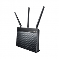 купить Модем, ASUS, DSL-AC68U, ADSL2 /VDSL2, 2.4/5 ГГц, 1900 Мбит/с, 3х внешние антенны, 1x USB 3.0 в Алматы фото 1