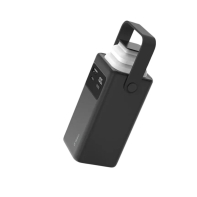 купить ttec ReCharger Extreme LCD 20.000mAh PD 20W Powerbank with Built-in USB-C & Lightning Cables, LED Torch, Carrying Handle Black в Алматы фото 2