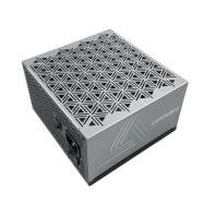 Купить Блок питания Montech 1050W, CENTURY II 1050W, Full Modular, 80+ GOLD, КПД 90%, Fan 135mm, Серебро в Алматы