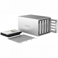 купить Система хранения данных HDD 3.5* ORICO WS500RU3-EU-SV <RAID, SB3.0, 5Gbpsб, HDDх5, 234*136*185mm> в Алматы фото 2