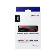 купить Твердотельный накопитель 4000Gb SSD Samsung 990 PRO with Heatsink R7450Mb/s W6900MB/s  MZ-V9P4T0GW в Алматы фото 3